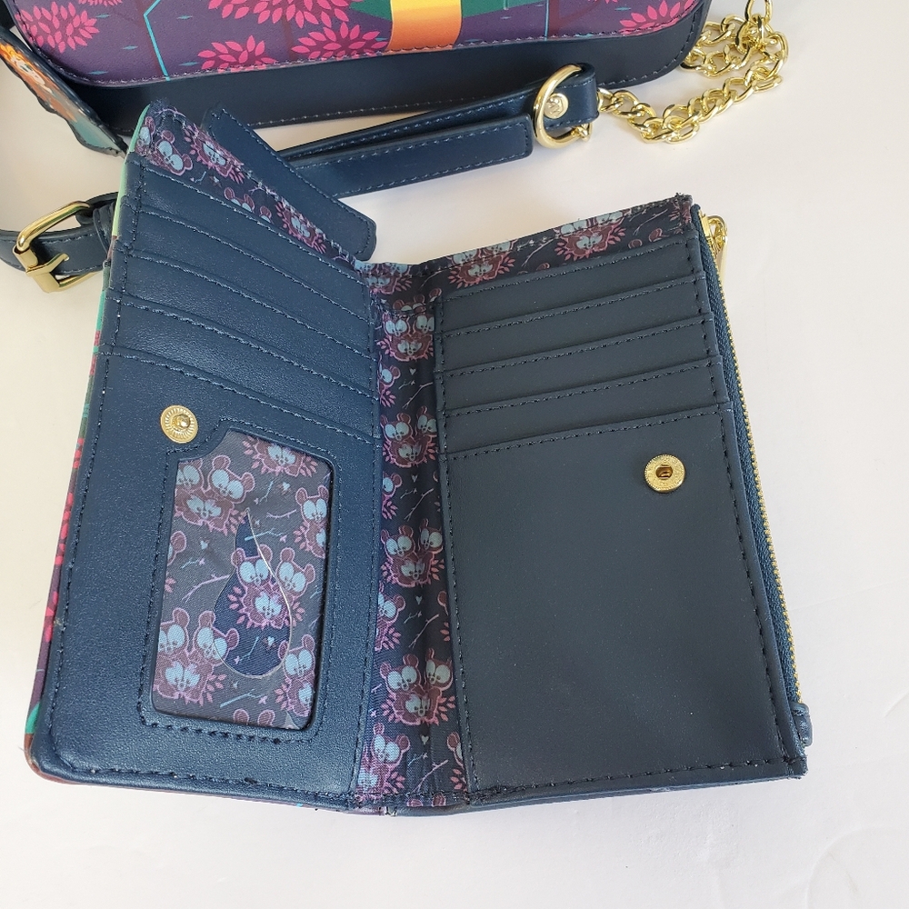 Loungfly BRAVE Princess Castle Crossbody Bag And Matching Wallet NWOT - Picture 13 of 16